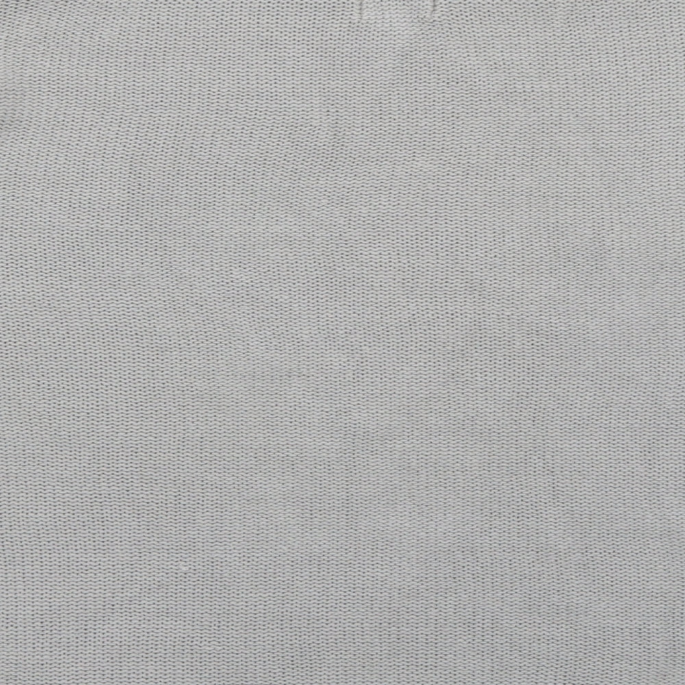 Be you Womens Grey Scoop Neck  Acrylic Pullover Jumper Size 12