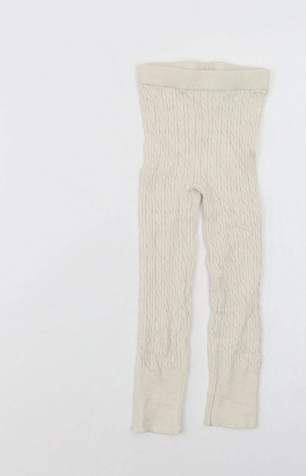 George Baby Beige  Viscose Jogger Leggings Size 18-24 Months