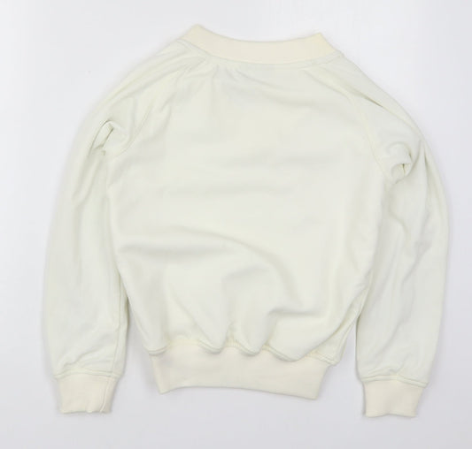 BLK Boys Ivory  Polyester Pullover Sweatshirt Size 8 Years  Pullover