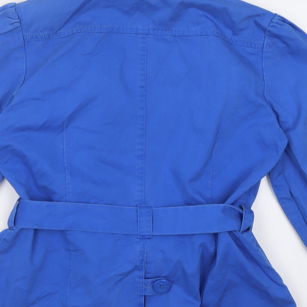 Great Plains Womens Blue   Jacket  Size L  Button