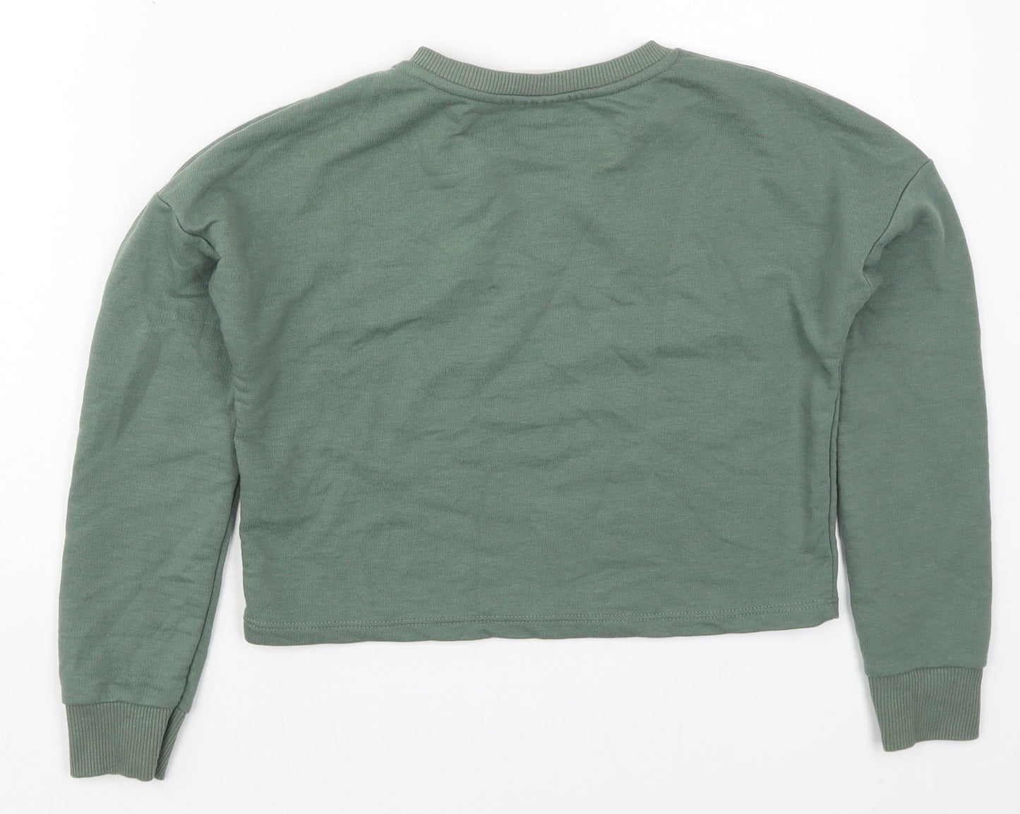 Pirmark Girls Green  Polyester Pullover Sweatshirt Size 9-10 Years  Pullover - Friends