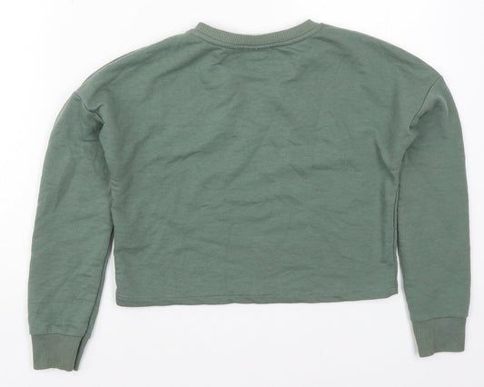 Pirmark Girls Green  Polyester Pullover Sweatshirt Size 9-10 Years  Pullover - Friends