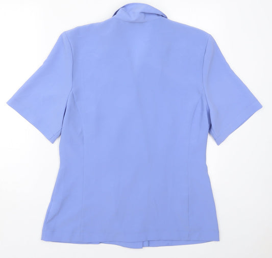 House of Fraser Womens Blue   Jacket  Size 12  Button