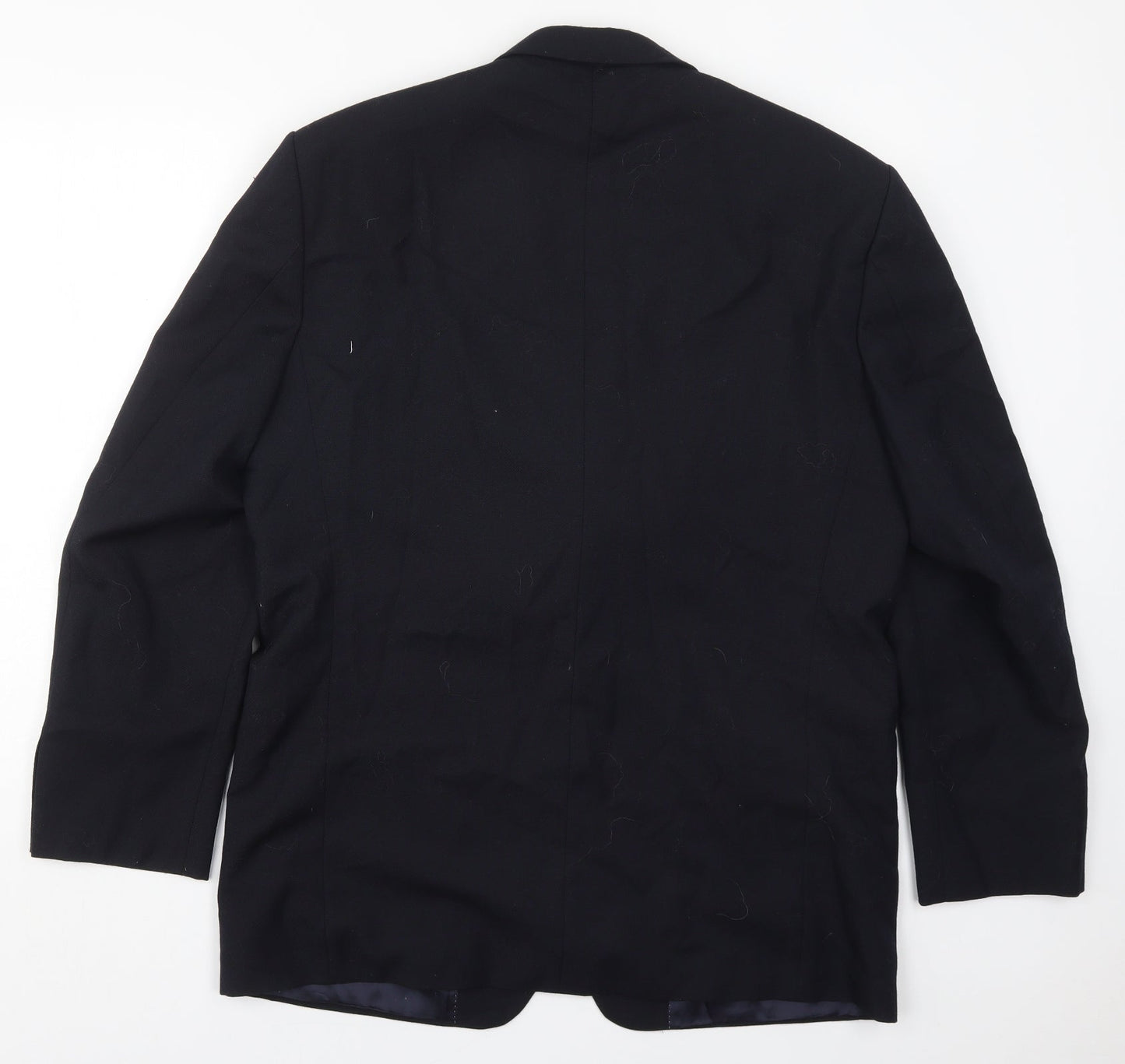 Westbrook Mens Blue  Polyester Jacket Suit Jacket Size 42