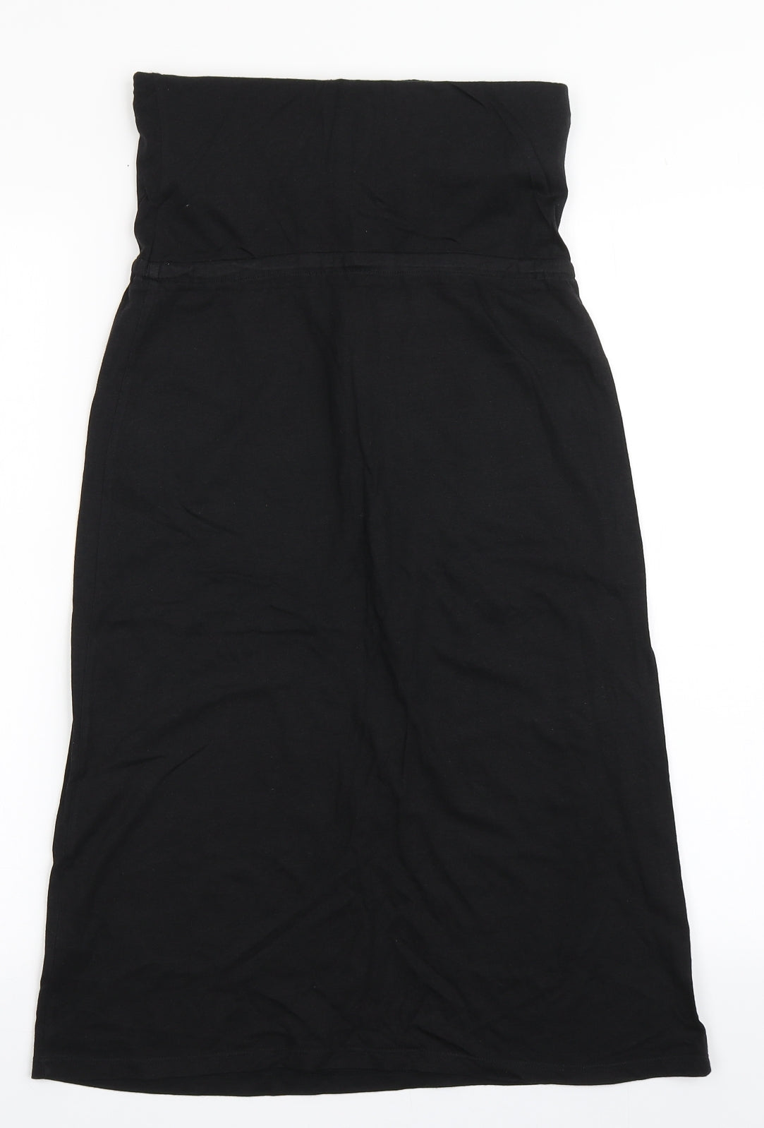 New Look Womens Black  Cotton A-Line  Size 10  Off the Shoulder Pullover