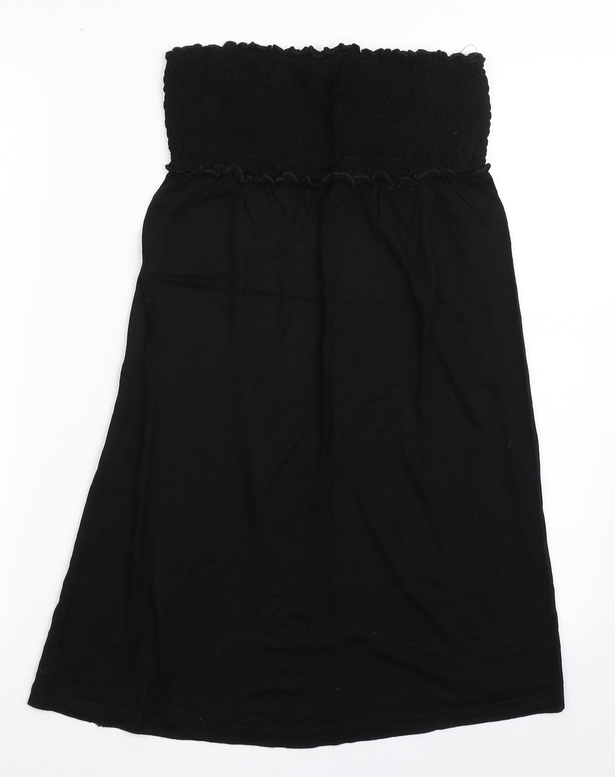 Papaya Womens Black  Viscose A-Line  Size 10  Off the Shoulder Pullover
