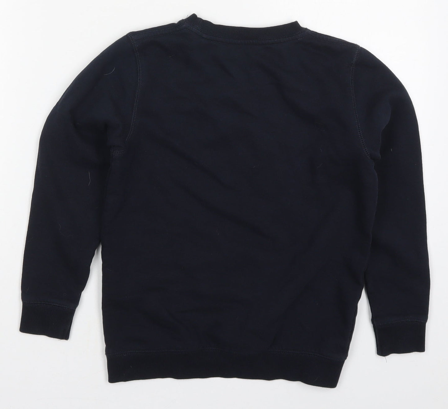 Lily & Dan Boys Blue  Polyester Pullover Sweatshirt Size 9-10 Years  Pullover