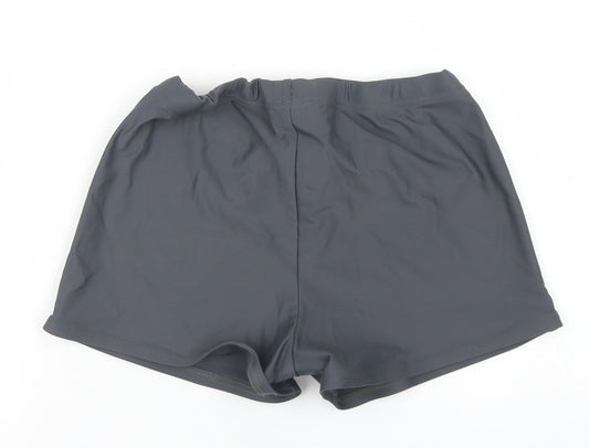 Nabaiji Girls Grey  Polyamide Hot Pants Shorts Size M  Regular Drawstring - Activewear