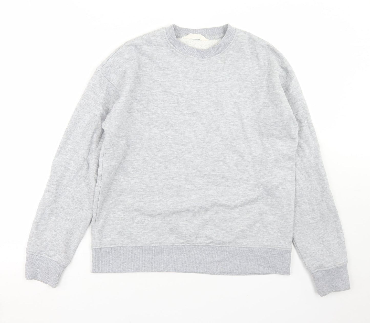 Primark Womens Grey  Cotton Pullover Sweatshirt Size 2XS
