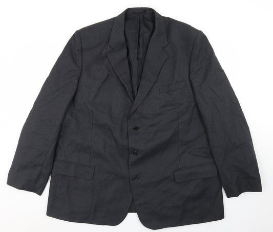 Wilf Country Mens Grey  Wool Jacket Blazer Size 46