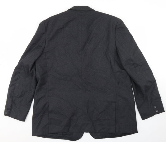 Wilf Country Mens Grey  Wool Jacket Blazer Size 46