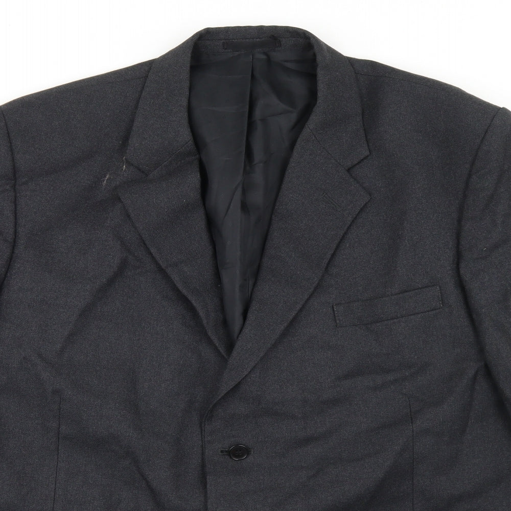 Wilf Country Mens Grey  Wool Jacket Blazer Size 46