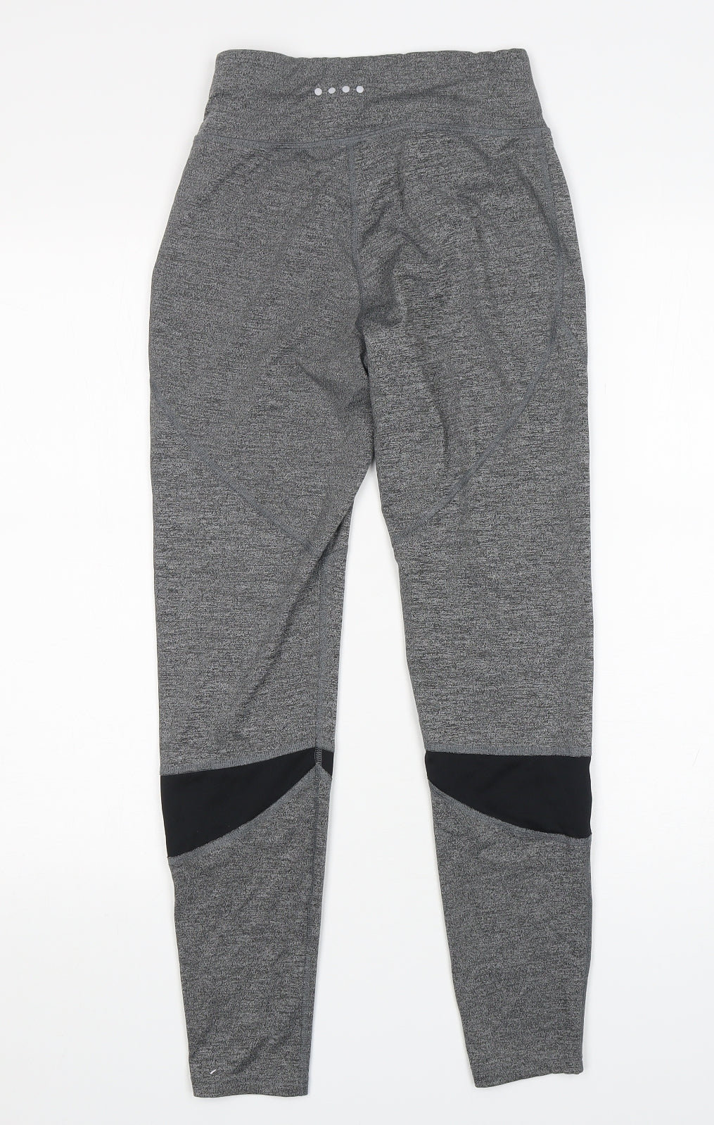 soluxe Womens Grey  Polyester Compression Leggings Size S L29 in Regular