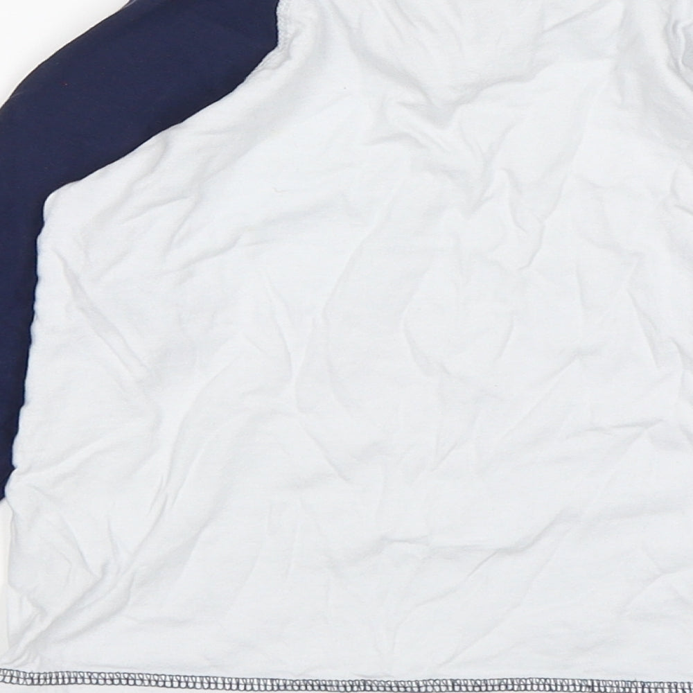 Dunnes Stores Boys Multicoloured  Cotton Basic T-Shirt Size 6 Years Round Neck Pullover