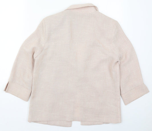 Mandy Marsh Womens Pink   Jacket  Size 12