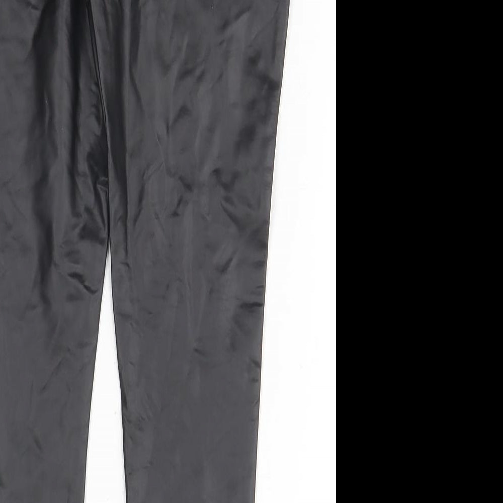 Primark Girls Black  Polyester Capri Trousers Size 7-8 Years  Regular