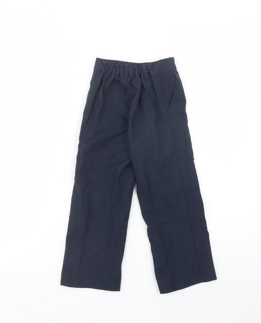 Dunnes Stores Boys Blue  Polyester Dress Pants Trousers Size 3-4 Years  Regular  - School Wear