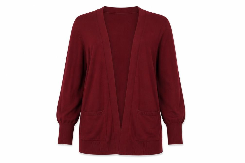 Marks and Spencer Womens Purple V-Neck  Viscose Cardigan Jumper Size XS