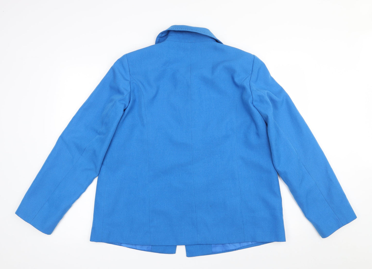 Wardrobe Womens Blue   Jacket  Size 14  Button