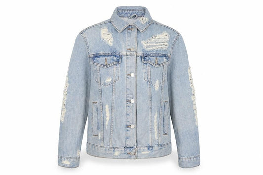 Topshop Womens Blue   Jacket  Size 8  Button