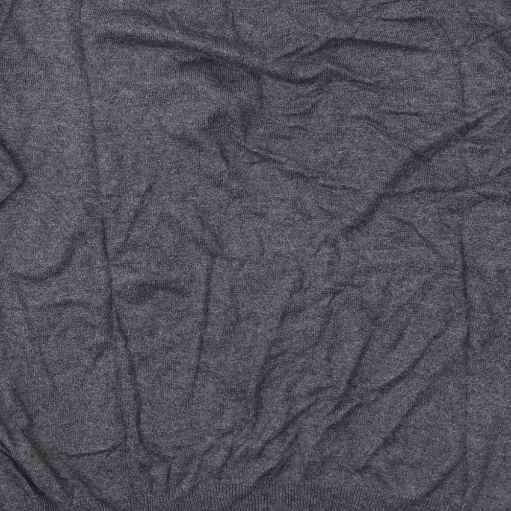 Marks and Spencer Mens Grey  Cotton Pullover Sweatshirt Size L