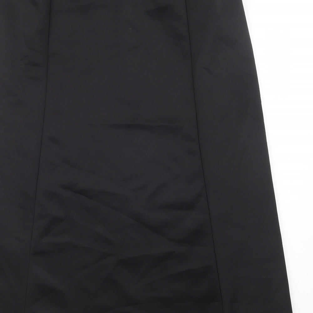 PRETTYLITTLETHING Womens Black   Jacket Waistcoat Size 12