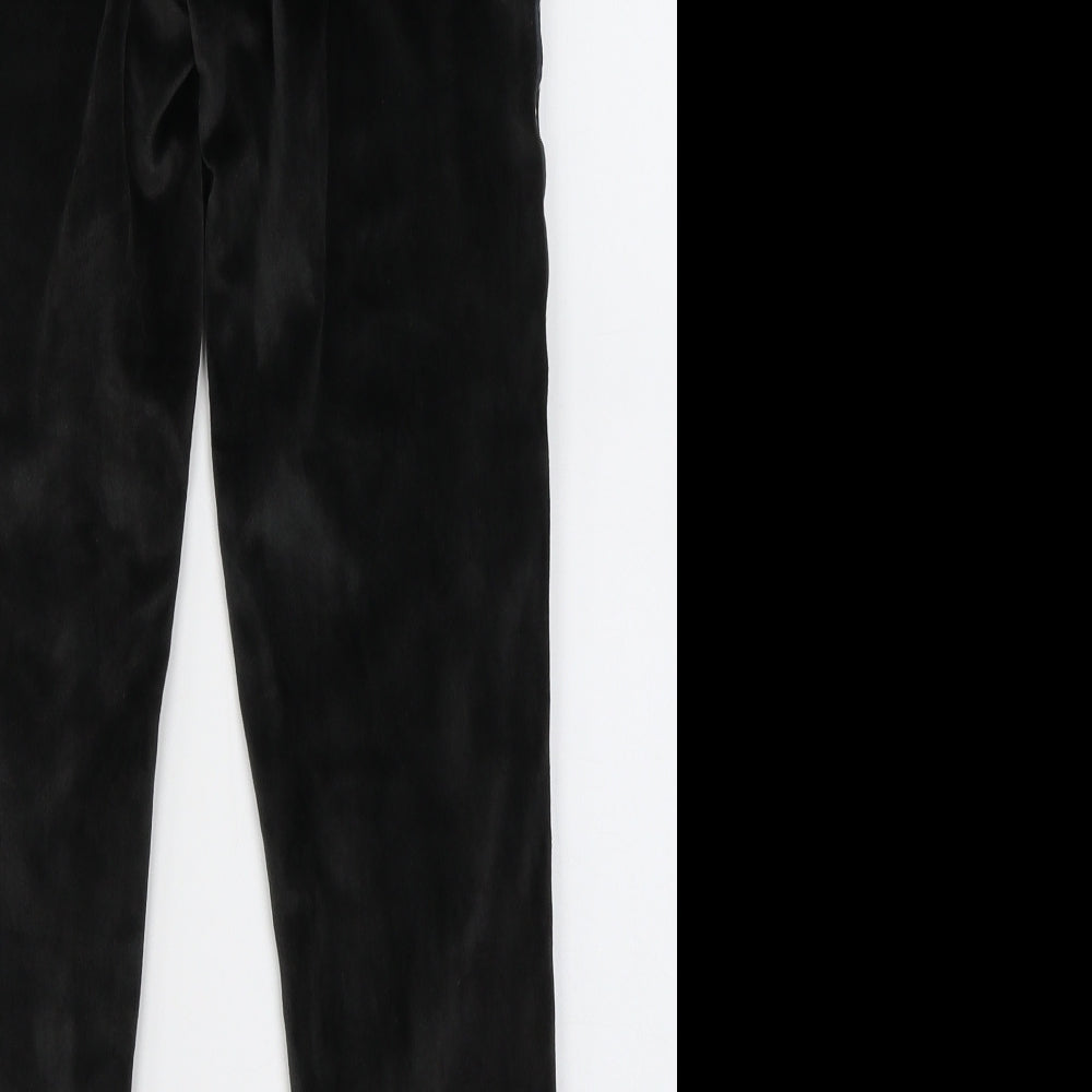 NEXT Girls Black  Polyester Jogger Trousers Size 9 Months  Regular
