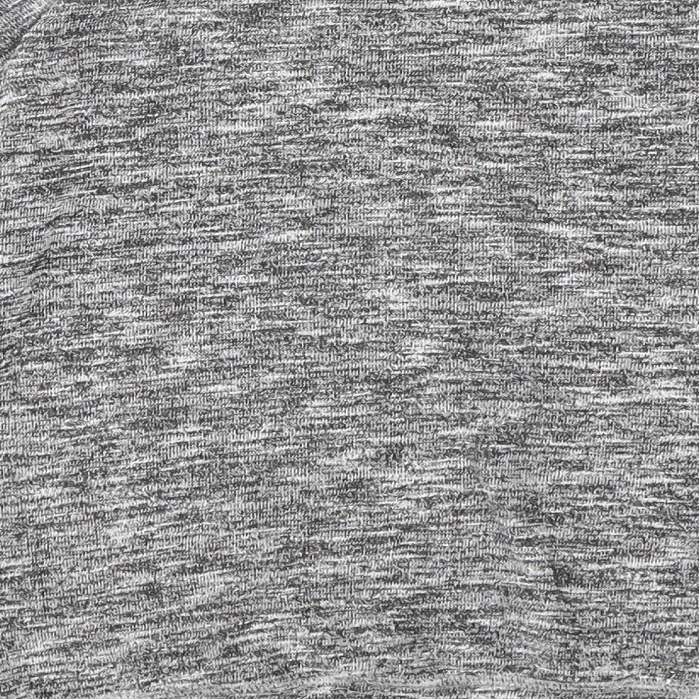H&M Girls Grey Round Neck  Polyester Pullover Jumper Size 9-10 Years  Pullover