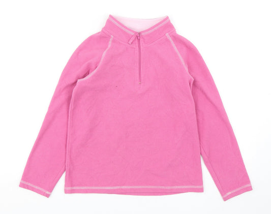 Cherokee Girls Pink  Polyester Pullover Sweatshirt Size 9-10 Years  Pullover