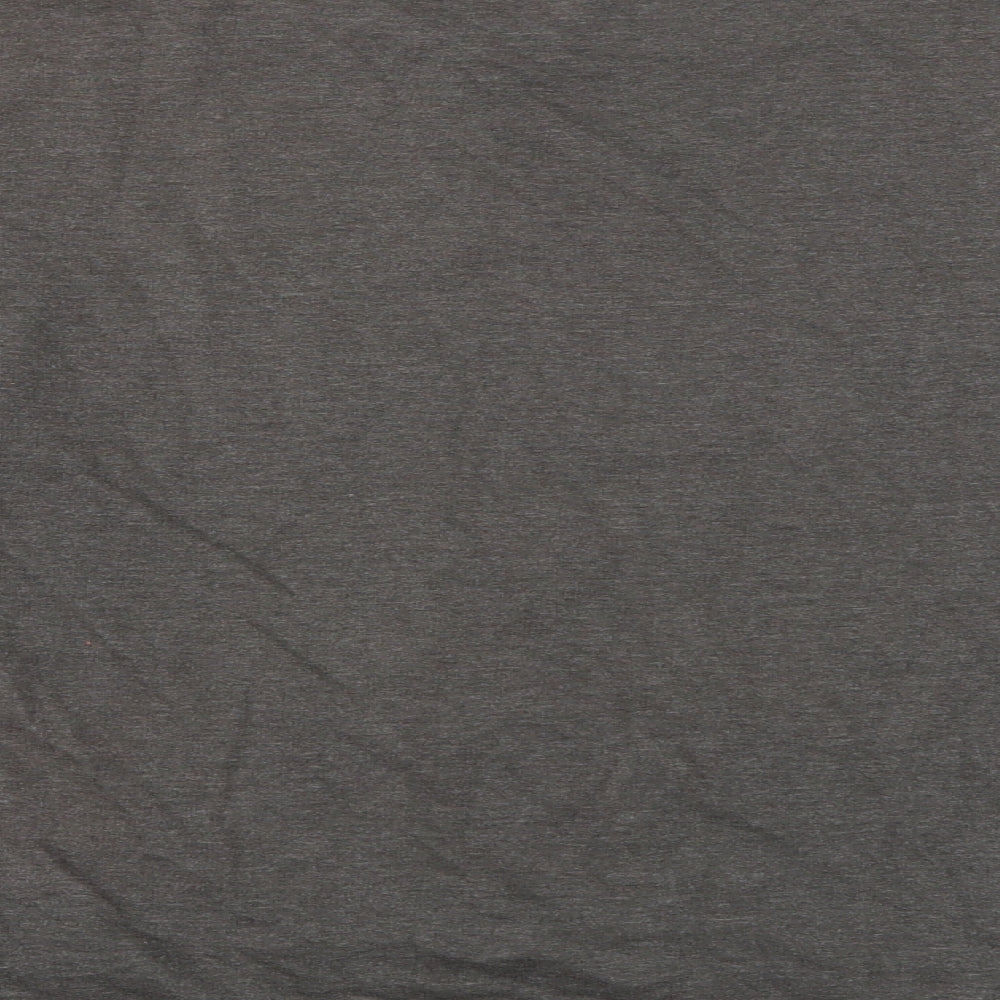 H&M Womens Grey Crew Neck  Cotton Pullover Jumper Size S
