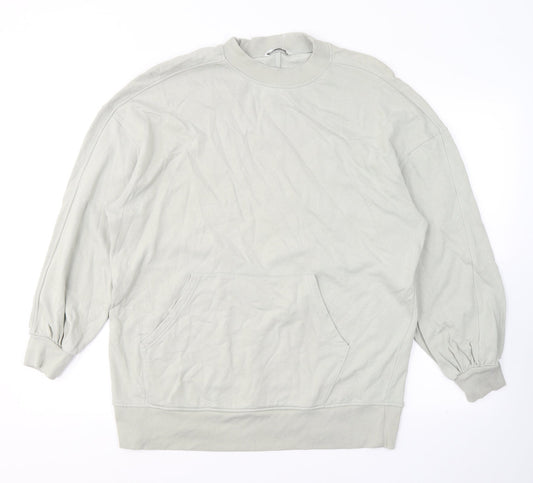 George Womens Grey  Cotton Pullover Sweatshirt Size 8  Pullover