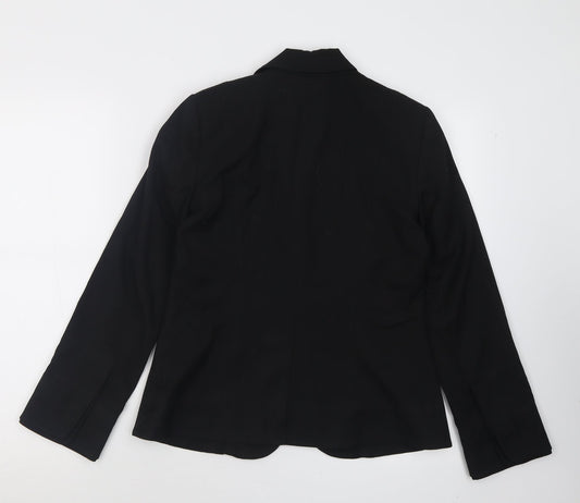 Definition Womens Black   Jacket Blazer Size 10  Hook & Eye