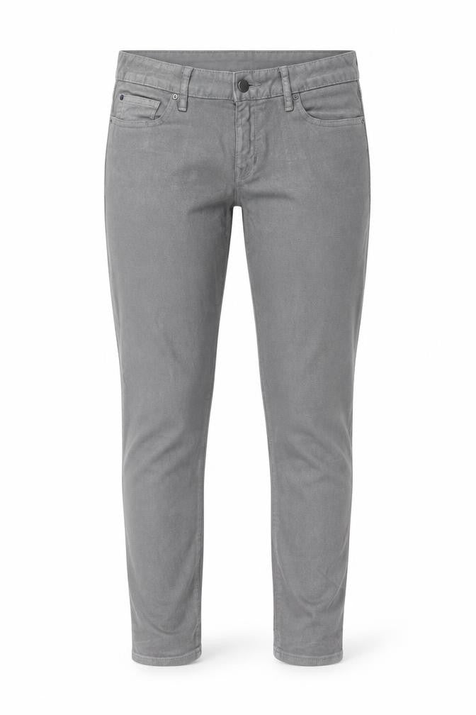 Gap Womens Grey  Cotton Skinny Jeans Size 30 in L27 in Slim Zip