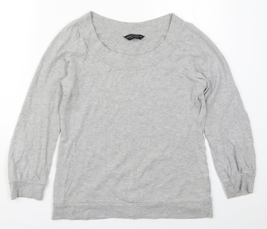 Dorothy Perkins Womens Grey  Polyester Pullover Sweatshirt Size 14  Pullover