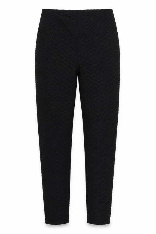 Vahia Womens Black  Polyester Carrot Leggings Size M L26 in