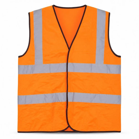 Uneek Mens Orange   Jacket  Size XL  Hook & Loop - Work wear