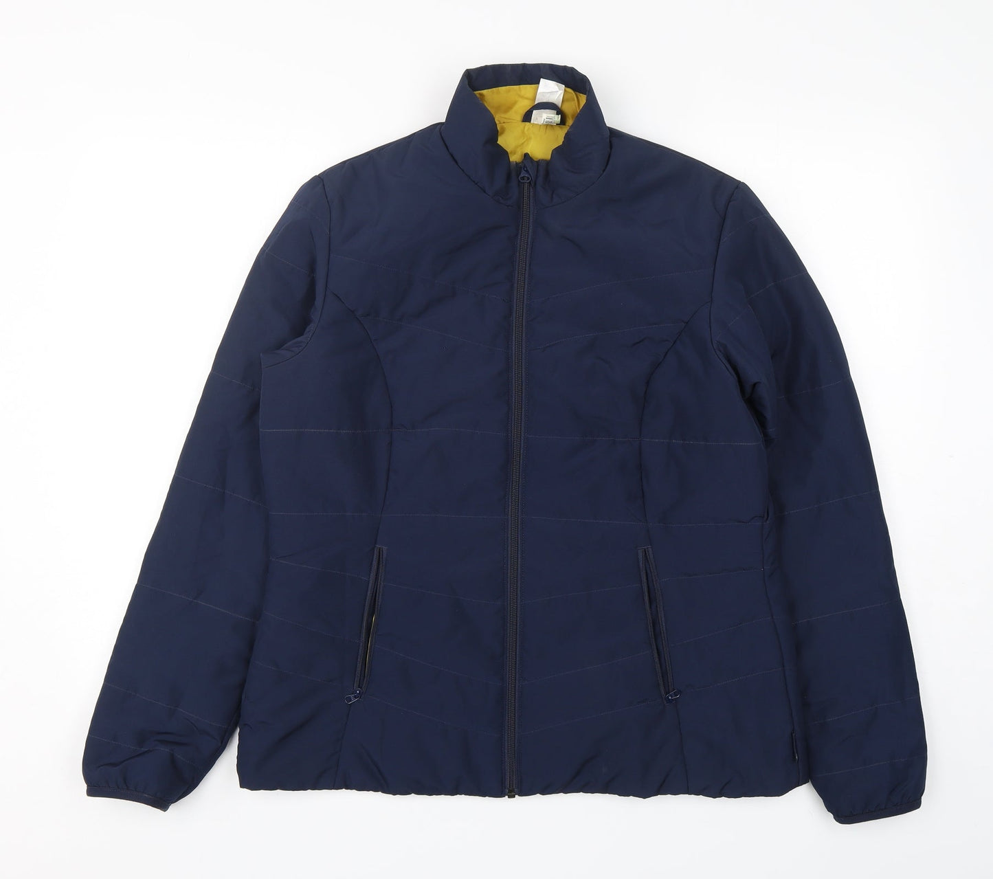 Decathlon  Womens Blue   Puffer Jacket Jacket Size L  Zip