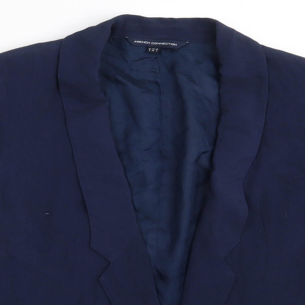 French Connection Womens Blue   Jacket Coat Size 6