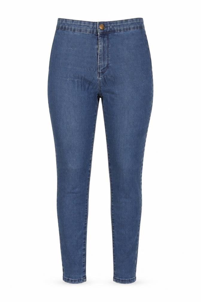 Denim CO Womens Blue  Cotton Skinny Jeans Size 12 L29 in Regular