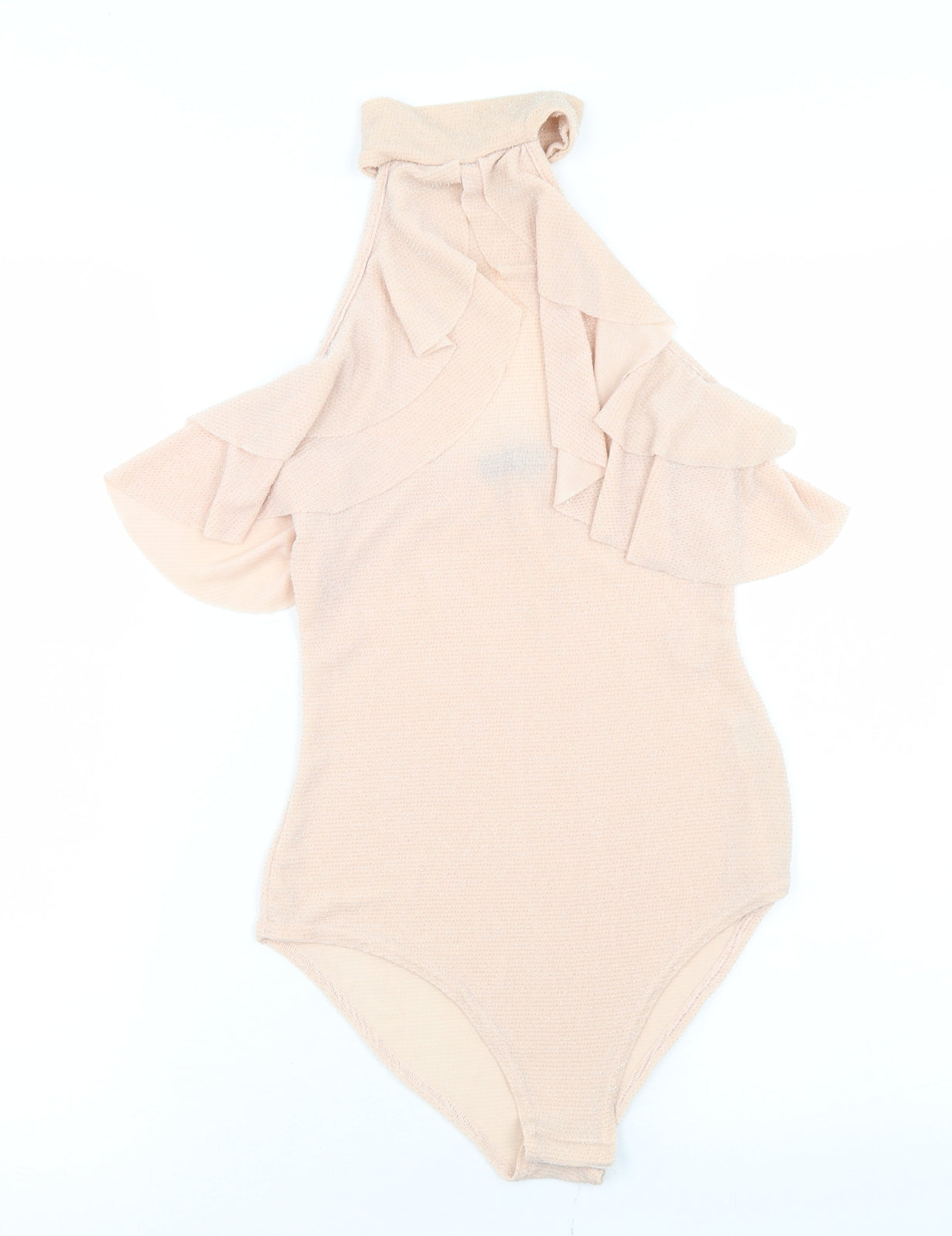 Select Womens Pink  Polyester Bodysuit One-Piece Size 12