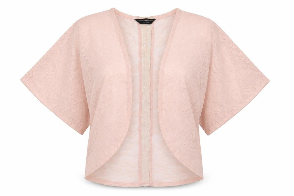 Dorothy Perkins Womens Pink Floral Polyester Basic Blouse Size 10 V-Neck