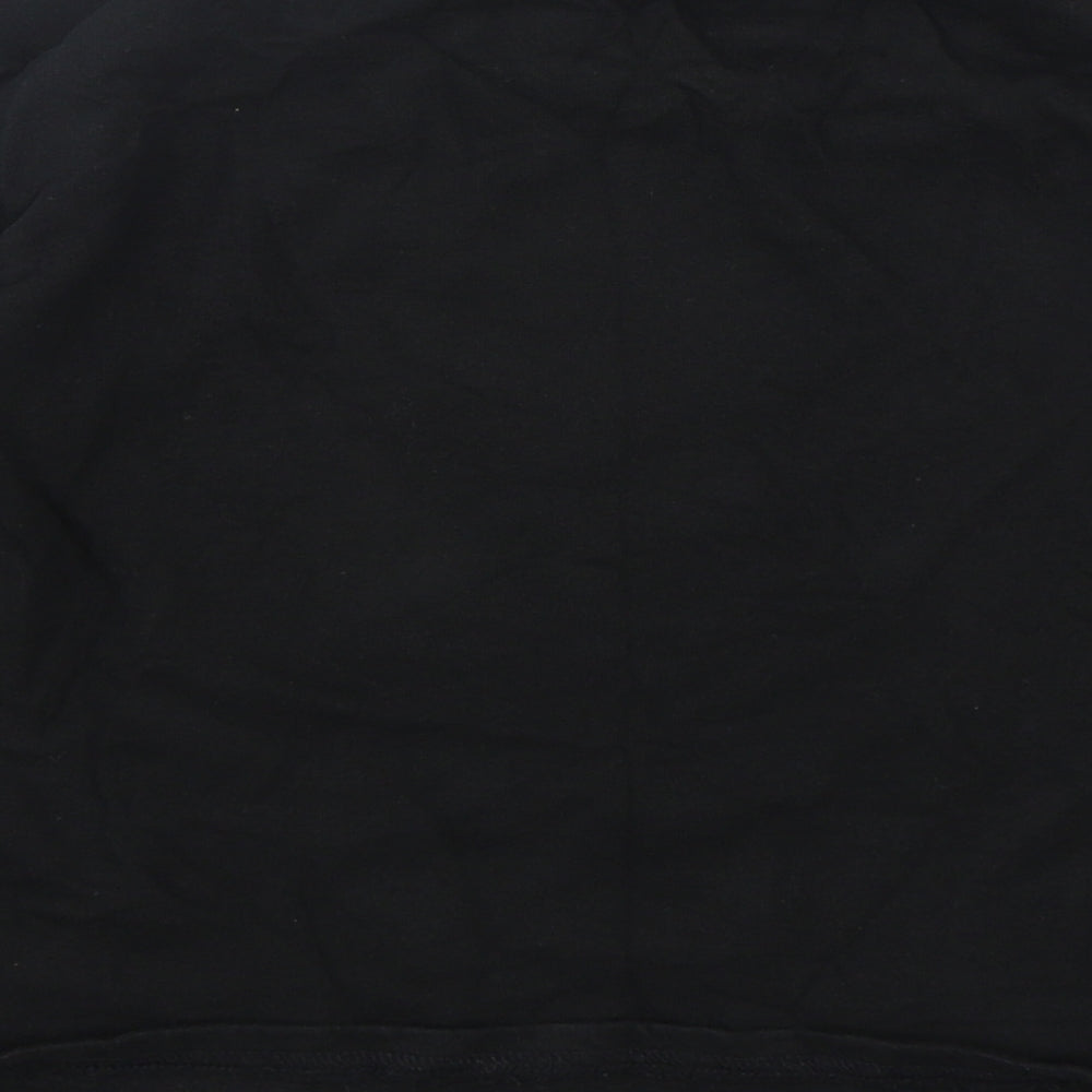 Shein  Girls Black  Cotton Pullover Sweatshirt Size 9 Years  Pullover