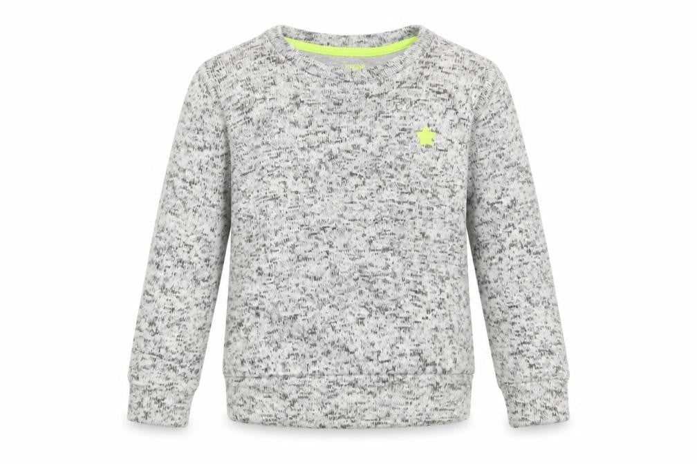 F&F Boys Grey  100% Polyester Pullover Sweatshirt Size 5-6 Years