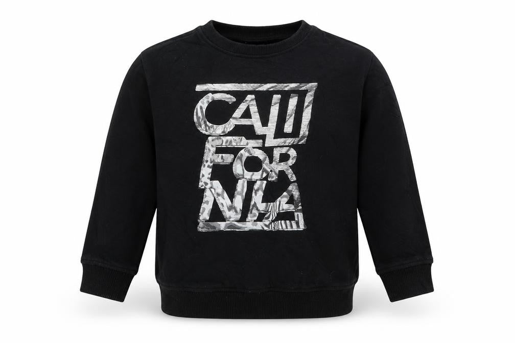 NEXT Boys Black  Cotton Pullover Sweatshirt Size 4 Years  Pullover - California
