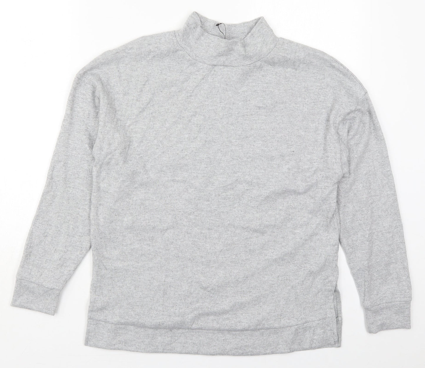 Marks and Spencer Womens Grey  Polyester Pullover Sweatshirt Size 8  Pullover