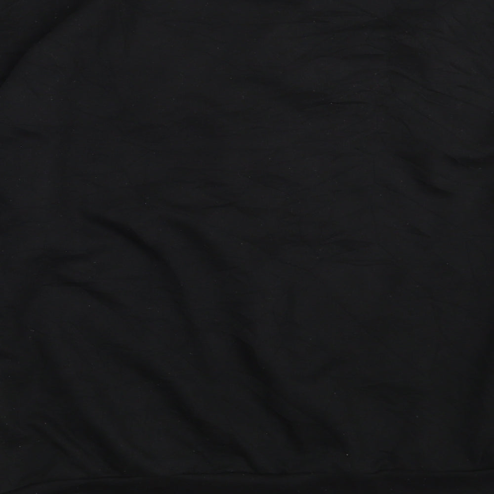 PRETTYLITTLETHING Womens Black  Polyester Pullover Sweatshirt Size S   - KANI SPORT