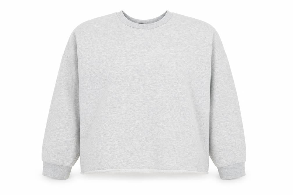 Primark Womens Grey  Polyester Pullover Sweatshirt Size XL  Pullover - Cropped