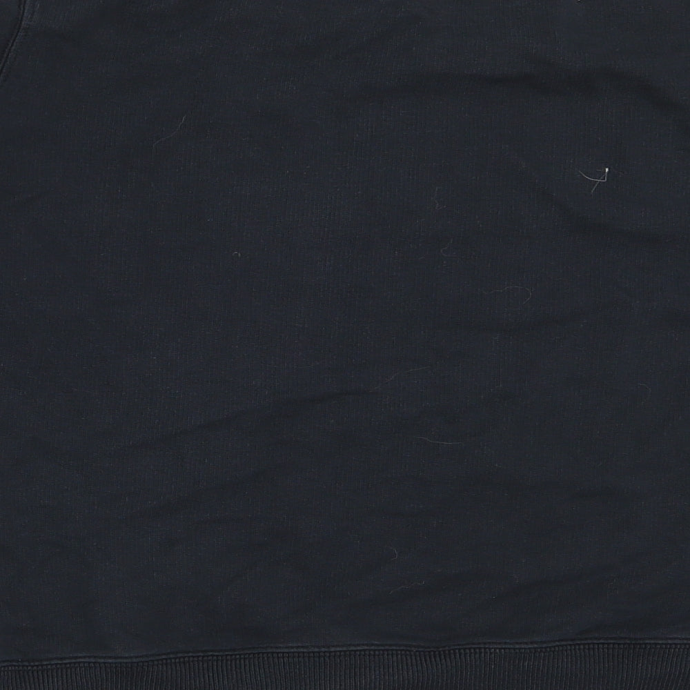Aem Kei Womens Black  100% Cotton Pullover Sweatshirt Size L  Pullover