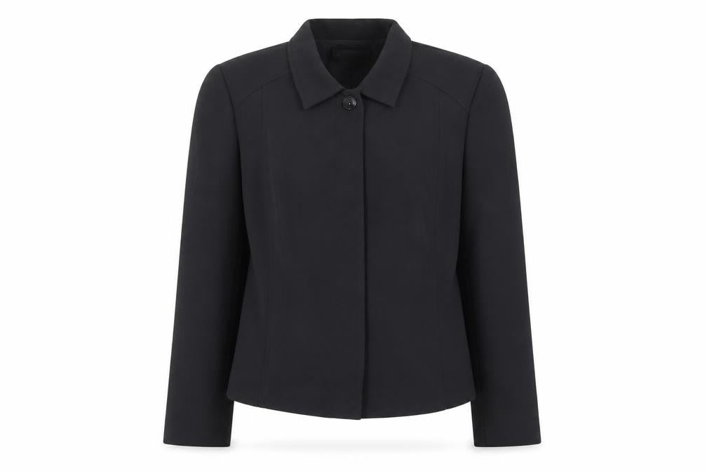 Maggy London Womens Black   Jacket  Size 10  Button