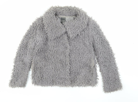 Primark Womens Purple   Jacket  Size 6  Snap